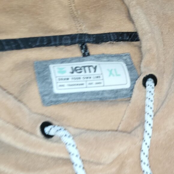 JETTY Holgate Hoodie Taupe Mens XL - Picture 4 of 10